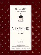 Coonawarra_Mildara_Alexanders 1986